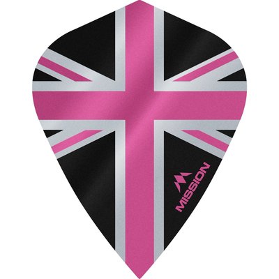 Mission Alliance 100 Black & Pink Kite