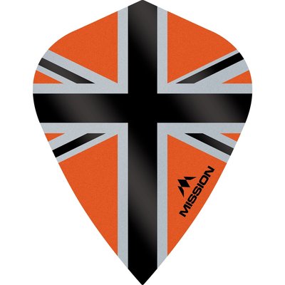 Mission Alliance-X 100 Orange & Black Kite
